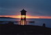 Sunset behind Clock tower
